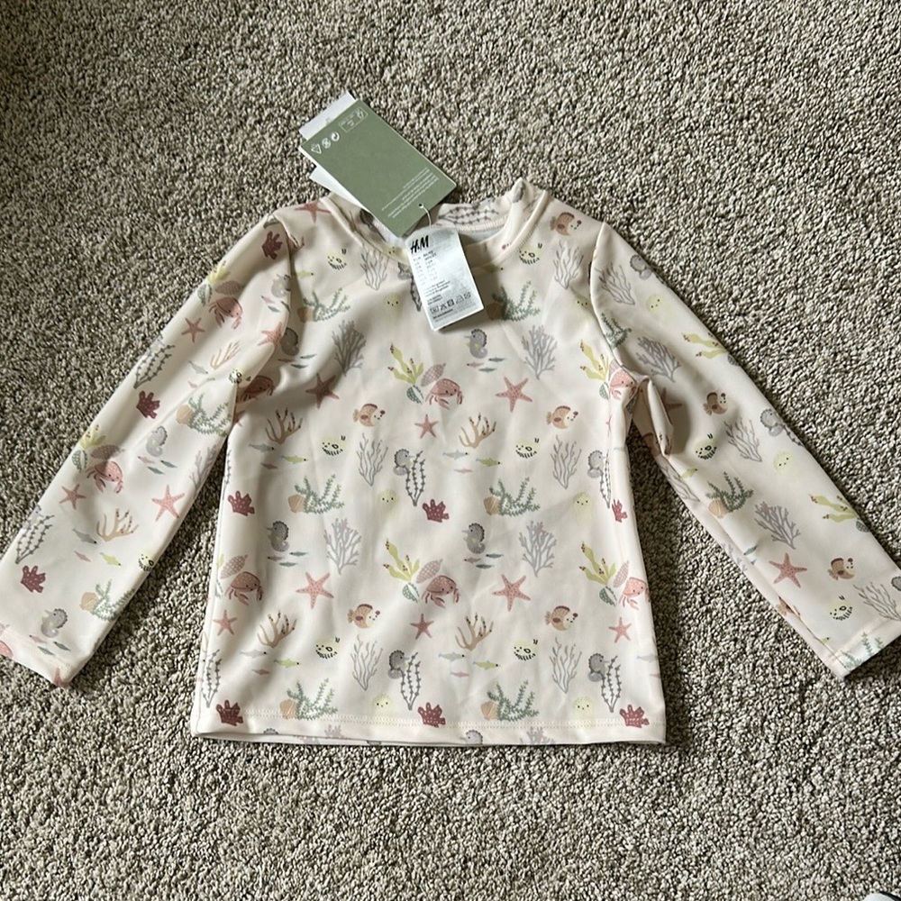 H&M Kids Sea Life Long Sleeve Shirt